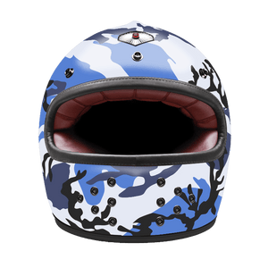 Full Face Camouflage Blue