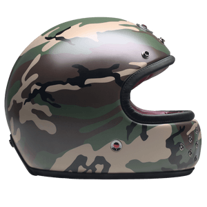 Full Face Camouflage Green