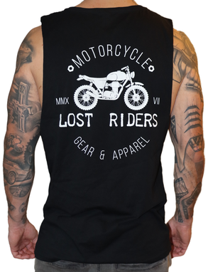 Lost Riders Classic Muscle Tee (black)