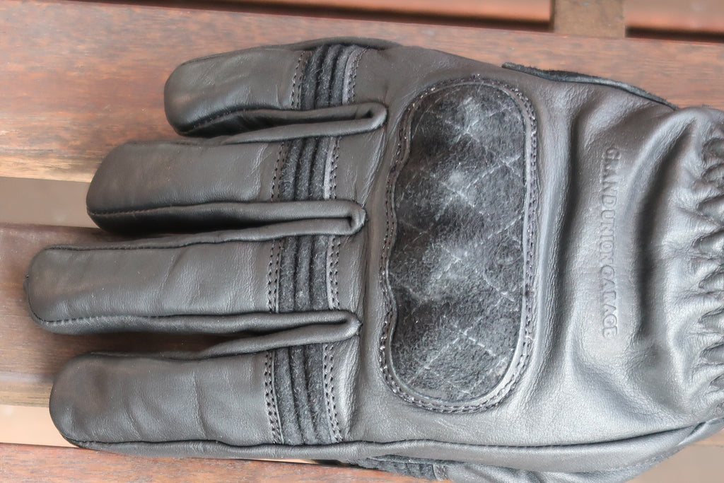 On Any Sunday Gloves - Black on Black