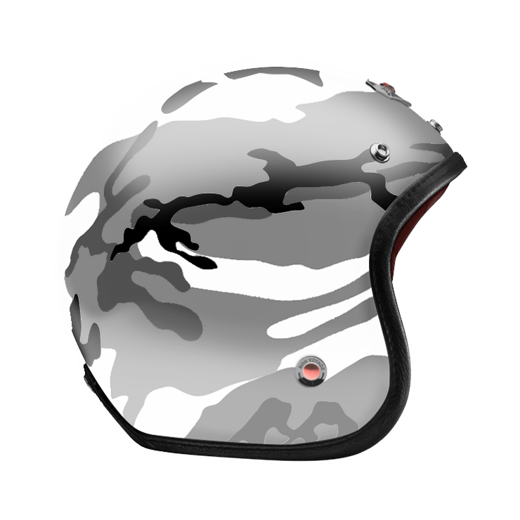 Open Face Camouflage Grey