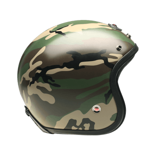 Open Face Camouflage Green